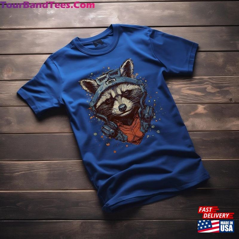 Rocket Raccoon T-Shirt Guardians Tee Galaxy Hoodie Classic 29Uf163874 – Utopia Fashion