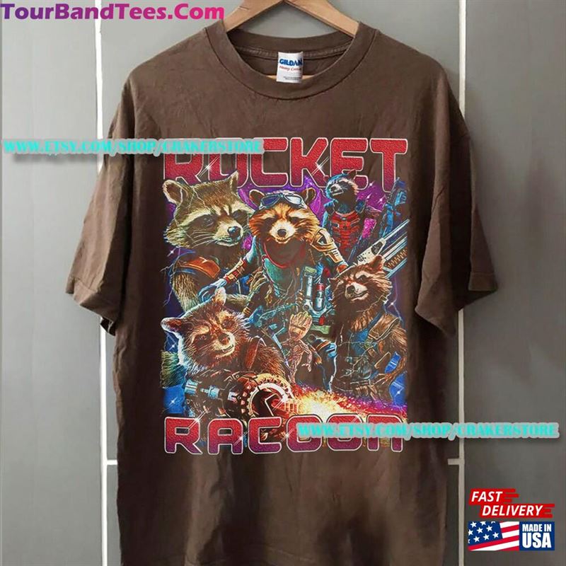 Rocket Racoon Guardians Of The Galaxy T-Shirt Sweatshirt Hoodie 29Uf163692 – Utopia Fashion