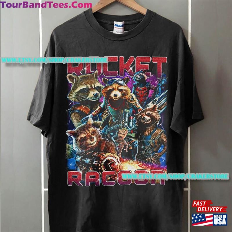 Rocket Racoon Guardians Of The Galaxy T-Shirt Sweatshirt Hoodie 29Uf163692 – Utopia Fashion