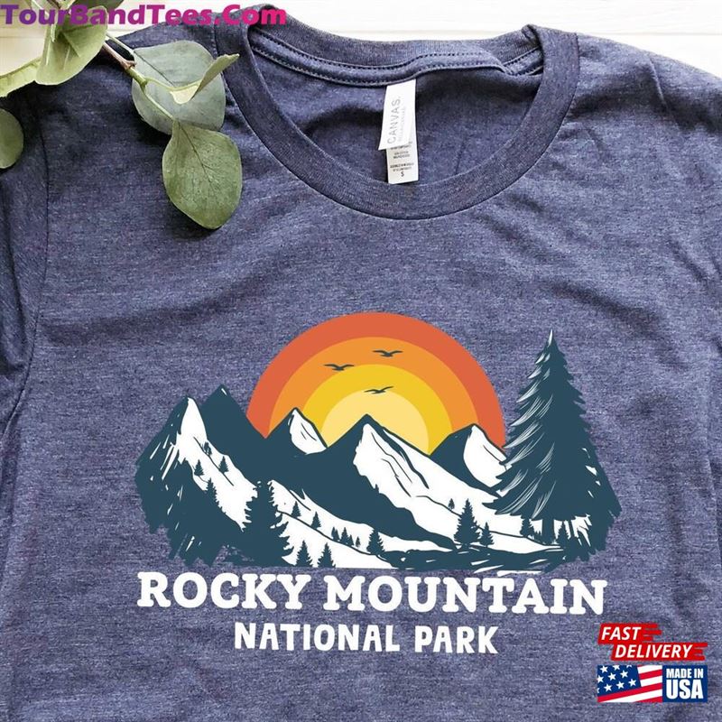 Rocky Mountain Shirt National Park Camping T-Shirt Hoodie 29Uf163188 – Utopia Fashion