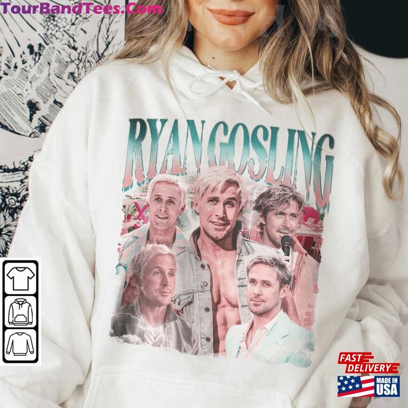 Ryan Gosling Movie Shirt Vintage Retro 90S Style Classic T-Shirt 29Uf152466 – Utopia Fashion