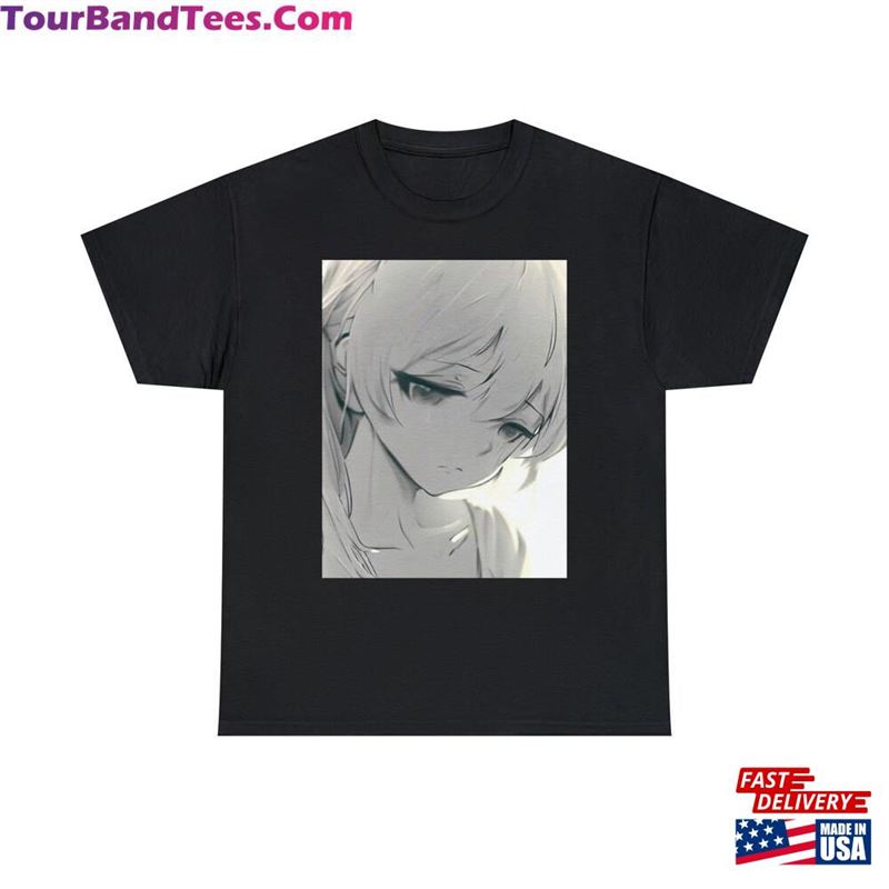 Sad Anime Girl Over Exposure Sketch Unisex Heavy Cotton Tee T-Shirt Sweatshirt 29Uf147318 – Utopia Fashion