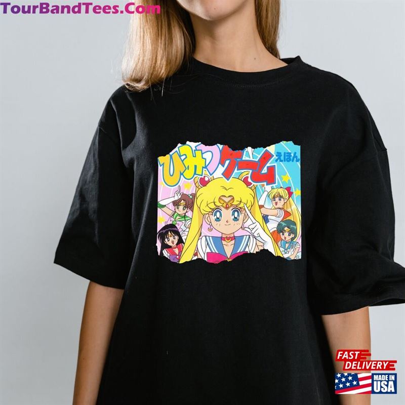 Sailor Moon And The Whole Squad Cartoon Style T-Shirt Lover Gift For Her Him 90S Nostalgia Anime Lovers Hoodie 29Uf147161 – Utopia Fashion