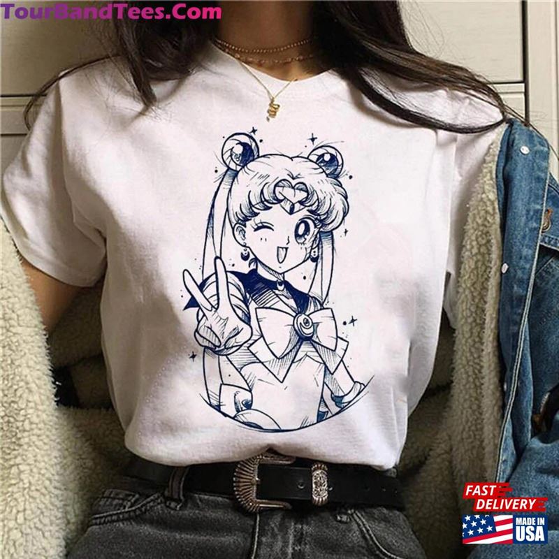 Sailor Moon Tee Mamoru Manga Sweatshirt Unisex 29Uf142298 – Utopia Fashion