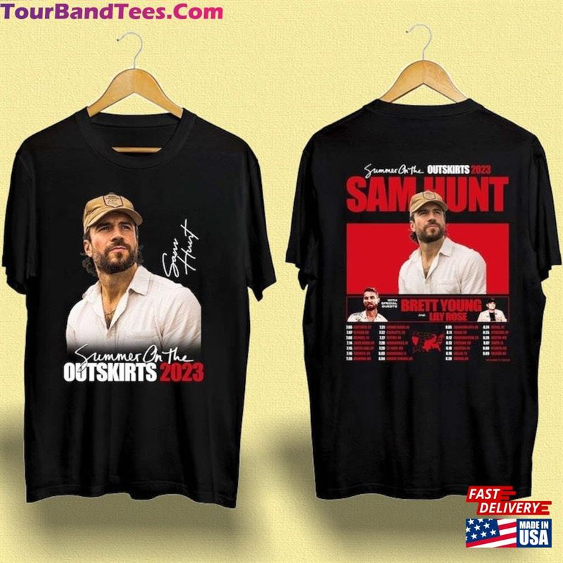 Sam Hunt Summer On The Outskirts Tour Shirt Fan Singer And Composer Hoodie Unisex 29Uf147151 – Utopia Fashion