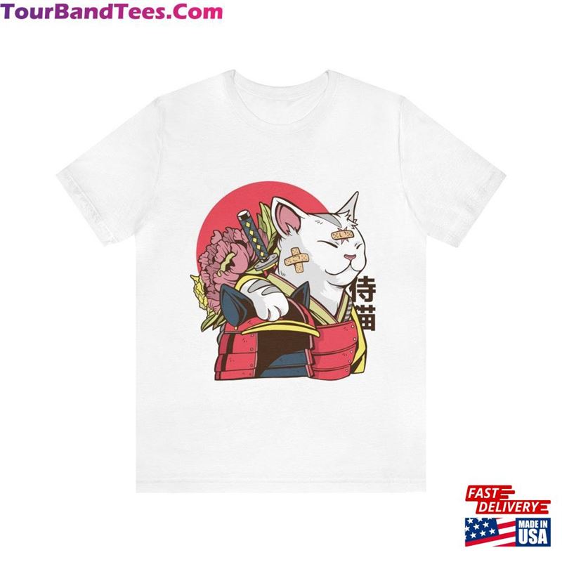 Samurai Cat Shirt Japanese Tshirt Funny Sweatshirt Unisex 29Uf163671 – Utopia Fashion