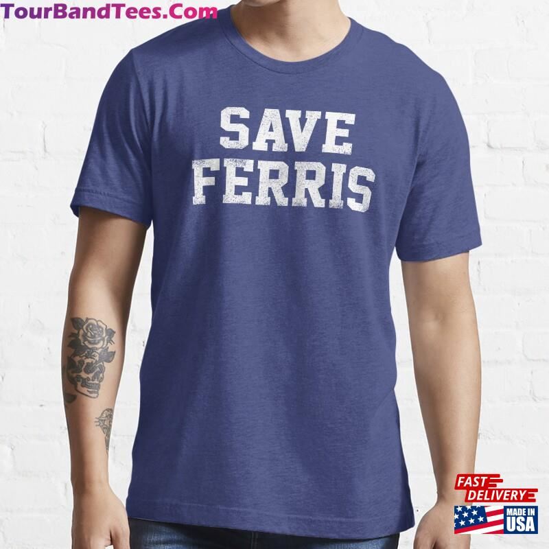 Save Ferris Distressed Essential T-Shirt Sweatshirt 29Uf163036 – Utopia Fashion