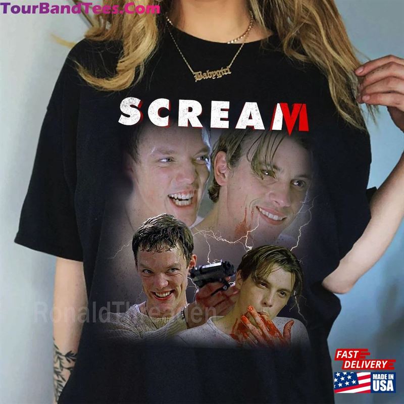 Scream Shirt Sweatshirt Retro Movie Unisex Classic 29Uf164534 – Utopia Fashion