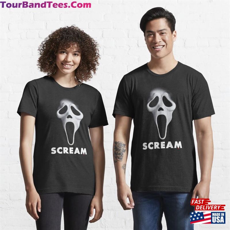 Scream Movie Essential T-Shirt Classic 29Uf147370 – Utopia Fashion