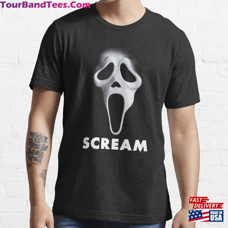 Scream Movie Essential T-Shirt Classic 29Uf147370 – Utopia Fashion