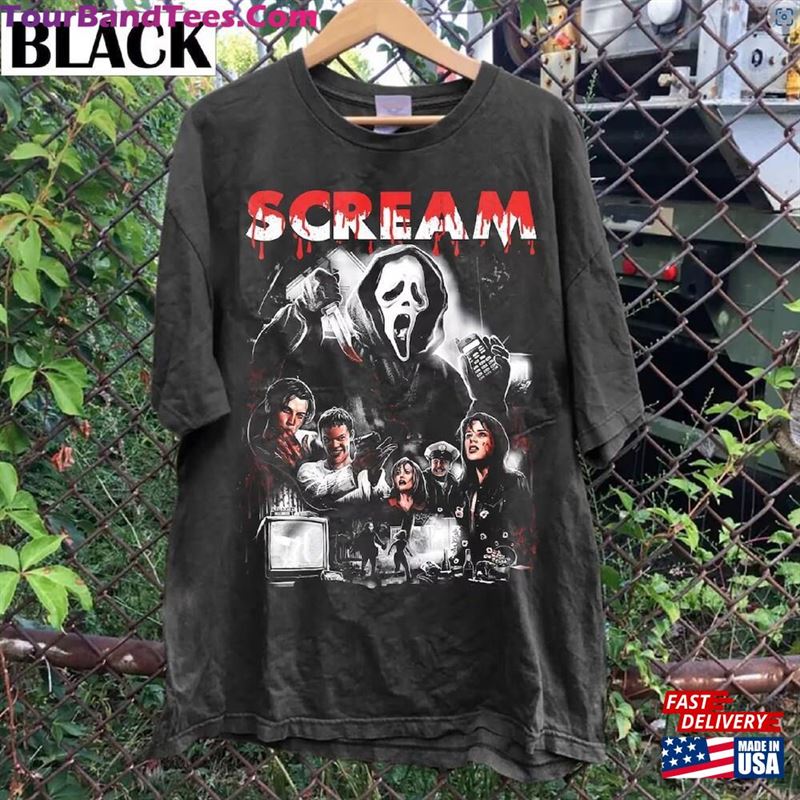 Scream Vintage Halloween T-Shirt Movie Shirt Unisex Hoodie 29Uf163261 – Utopia Fashion