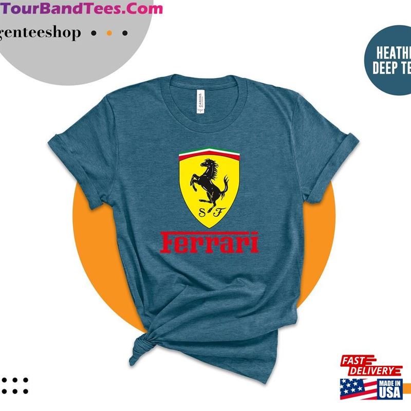 Scuderia Ferrari Logo Shirt Sweatshirt T-Shirt Classic Hoodie 29Uf152378 – Utopia Fashion