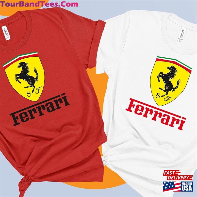 Scuderia Ferrari Logo Shirt Sweatshirt T-Shirt Classic Hoodie 29Uf152378 – Utopia Fashion