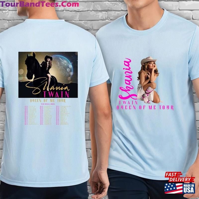 Shania Twain Queen Of Me Tour T-Shirt Shirt Sweatshirt Classic 29Uf163420 – Utopia Fashion