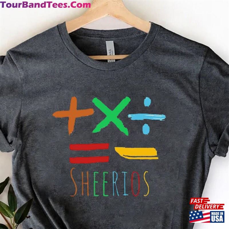 Sheerios Shirt The Mathematics Tour Ed Sheeran Concert Unisex Hoodie 29Uf163255 – Utopia Fashion