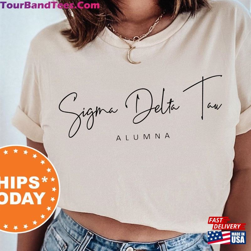 Sigma Delta Tau Proud To Be Sorority T-Shirt Classic 29Uf152323 – Utopia Fashion