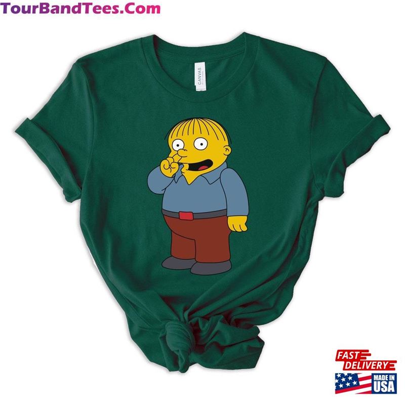 Simpsons Ralph Wiggum Teeshirt To Poke One’S Nose Into Something T-Shirt Hoodie 29Uf157436 – Utopia Fashion