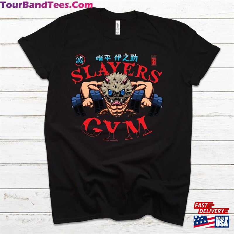 Slayers Gym Tee Shirt Anime Gift Unisex Classic 29Uf147305 – Utopia Fashion