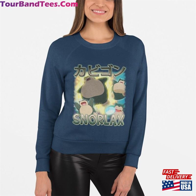 Snorlax Shirt Sweatshirt Unisex 29Uf164006 – Utopia Fashion