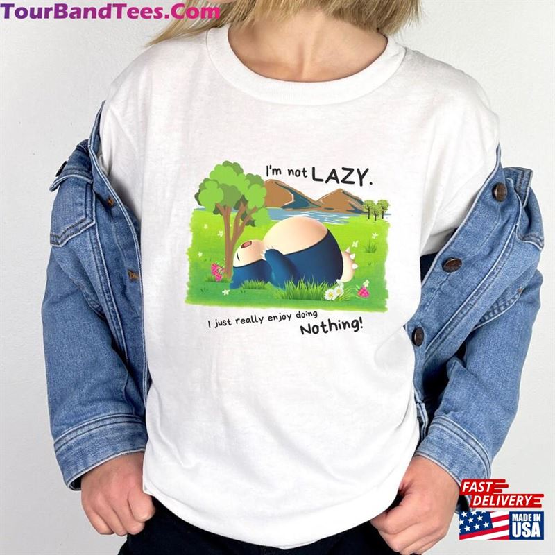 Snorlax Shirt T-Shirt Tshirt Anime For Children And Adults Unisex Sweatshirt 29Uf163176 – Utopia Fashion