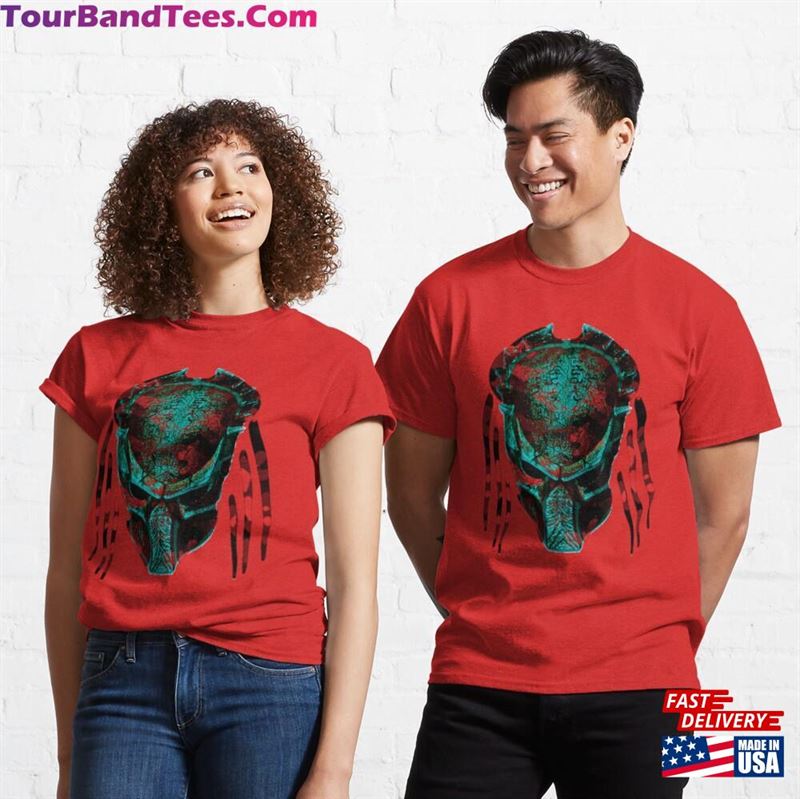 Soldier Predator Teal Red Classic T-Shirt Hoodie 29Uf163645 – Utopia Fashion