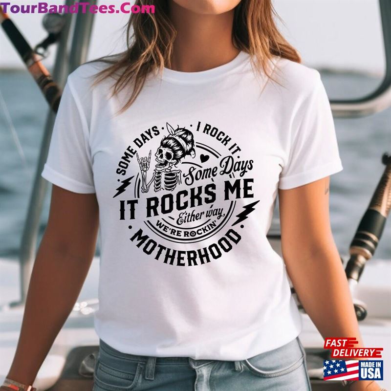 Some Days I Rock It Rocks Me Shirt Motherhood Rocking Classic Sweatshirt 29Uf142459 – Utopia Fashion