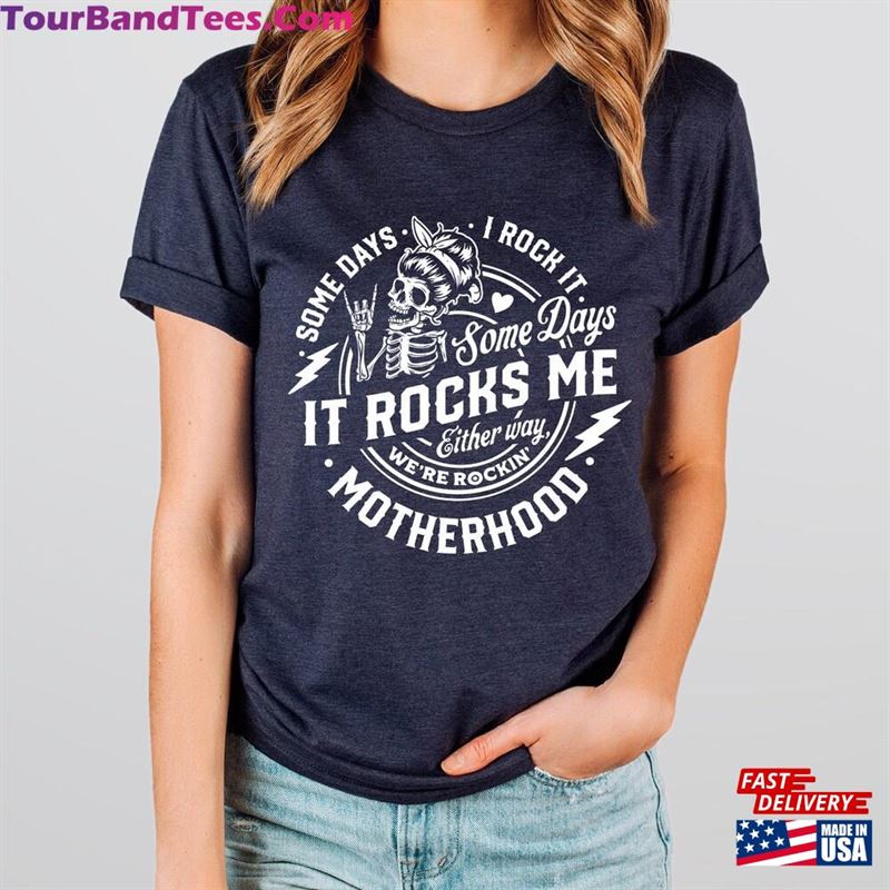 Some Days I Rock It Rocks Me Shirt Motherhood Rocking Classic Sweatshirt 29Uf142459 – Utopia Fashion