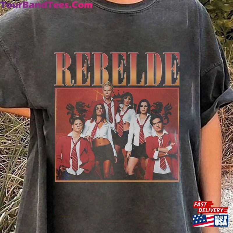 Soy Rebelde Shirt Rbd Touring Logo Tee Hoodie Sweatshirt 29Uf152037 – Utopia Fashion