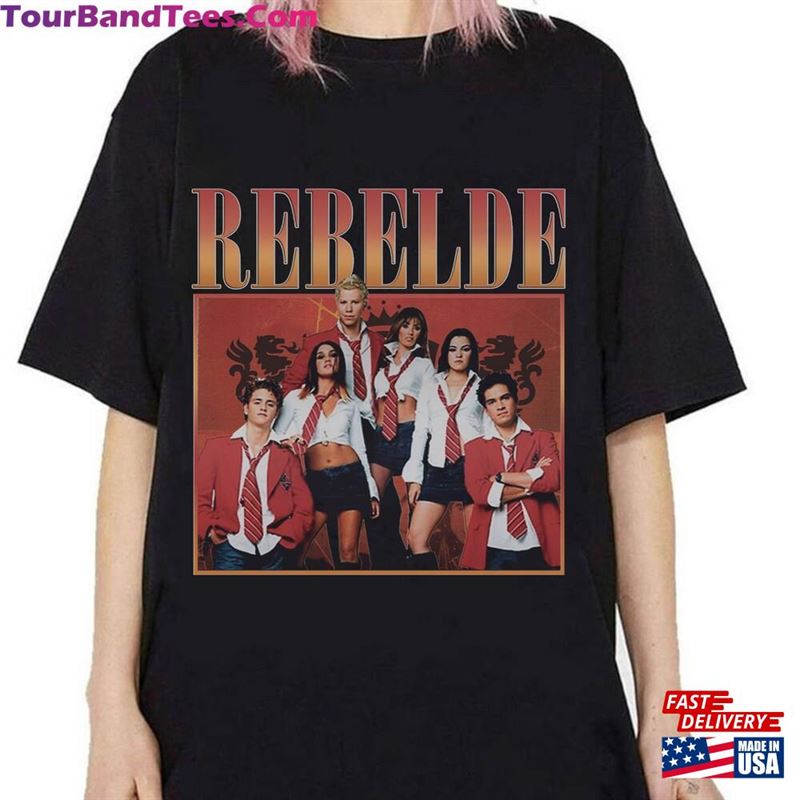 Soy Rebelde Shirt Rbd Touring Logo Tee Hoodie Sweatshirt 29Uf152037 – Utopia Fashion