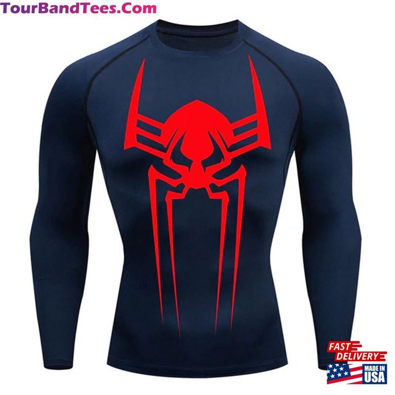 Spiderman Inspired Mens Gym Compression Shirt Classic Sweatshirt 29Uf163817 – Utopia Fashion