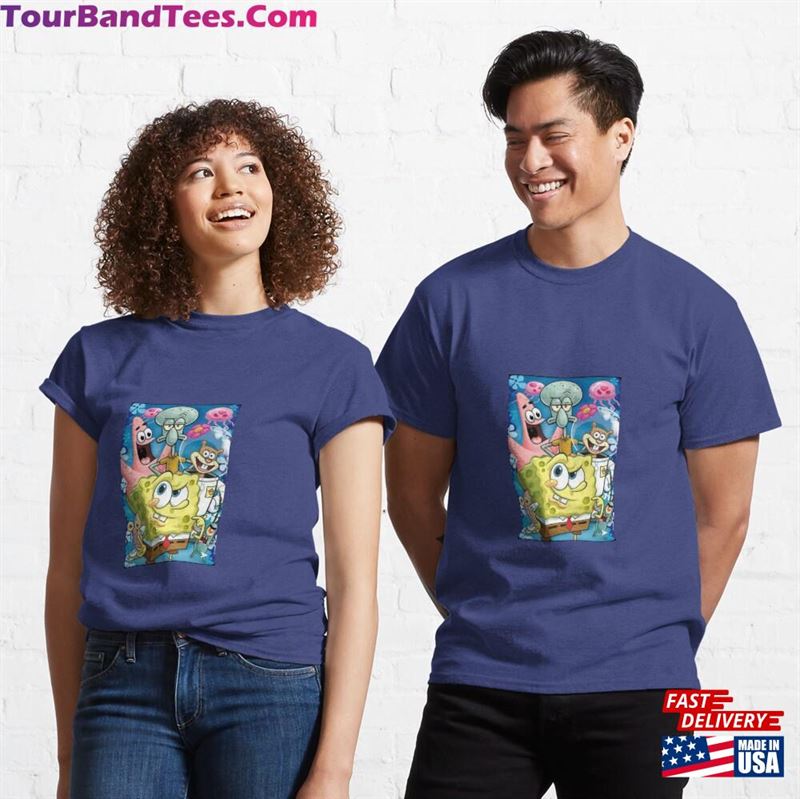 Spongebob Squarepants Classic T-Shirt Sweatshirt 29Uf147026 – Utopia Fashion