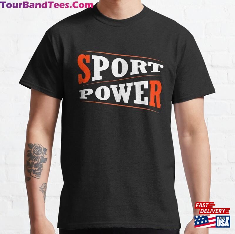 Sport Power Classic T-Shirt 29Uf164271 – Utopia Fashion