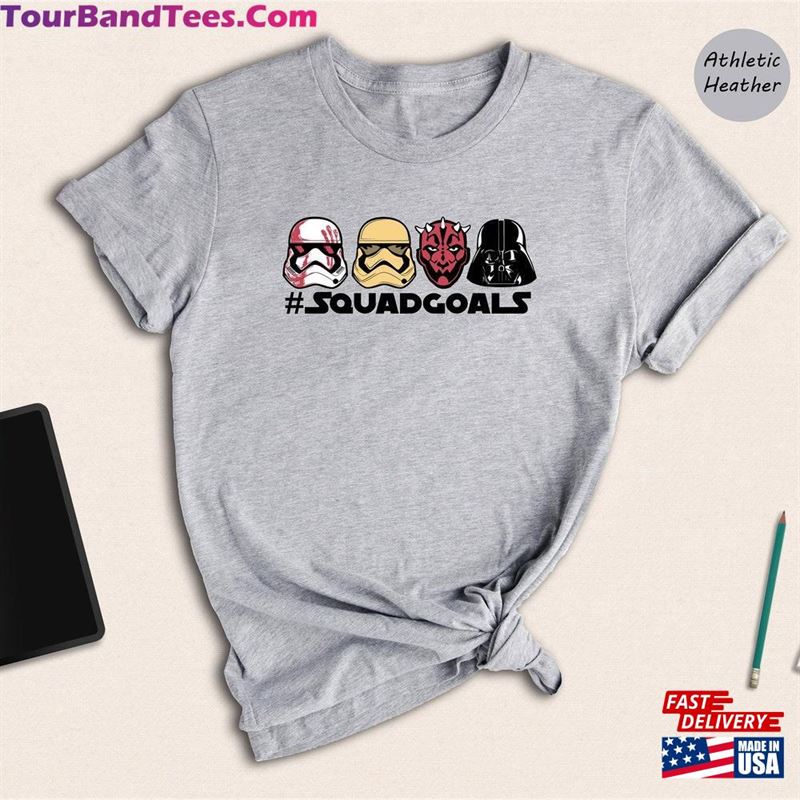 Squad Goals T-Shirt Funny Star Wars Shirt Dad Classic Sweatshirt 29Uf157031 – Utopia Fashion