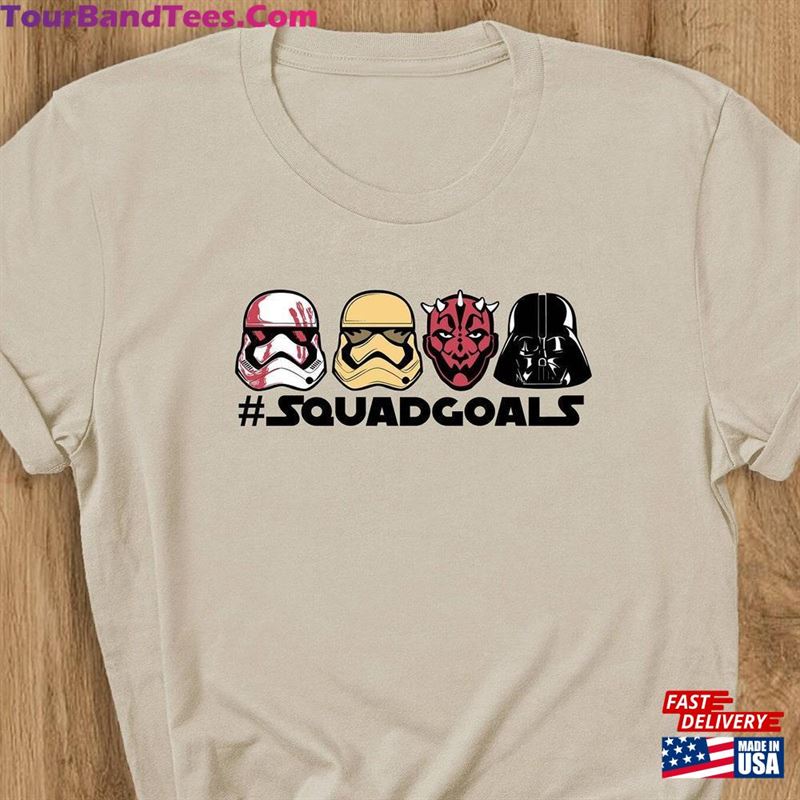 Squad Goals T-Shirt Funny Star Wars Shirt Dad Classic Sweatshirt 29Uf157031 – Utopia Fashion