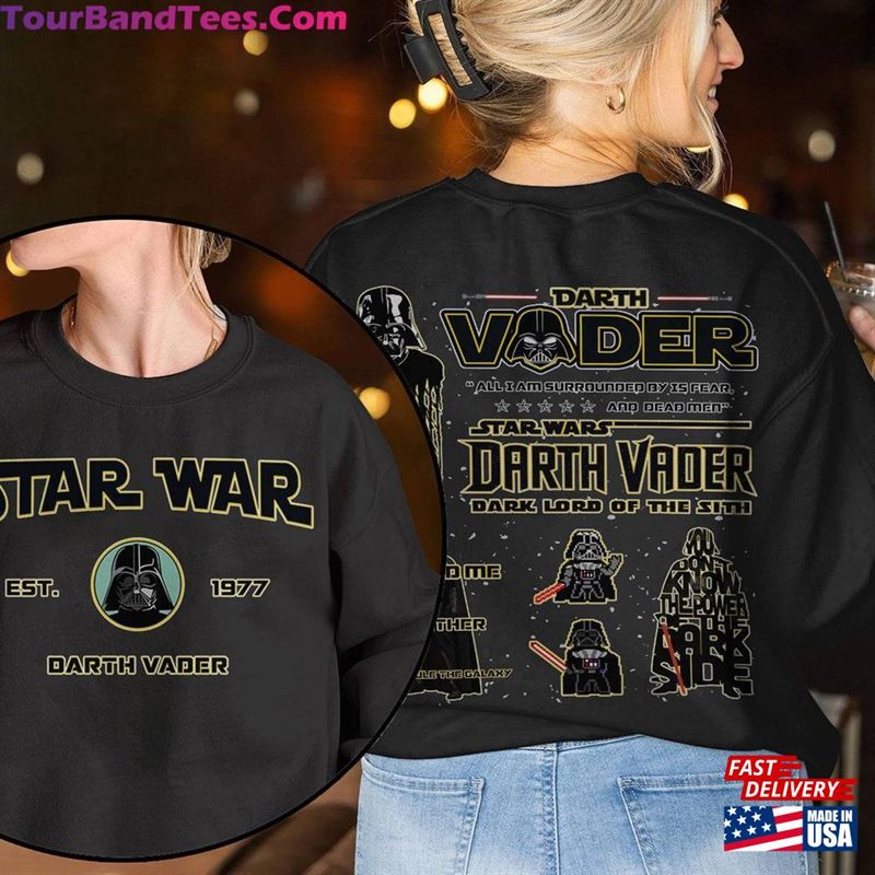 Star War Est Sided Shirt Darth Vader Sweatshirt Wars Movie Anakin Skywalker Galaxy’S Edge Hoodie 29Uf152211 – Utopia Fashion