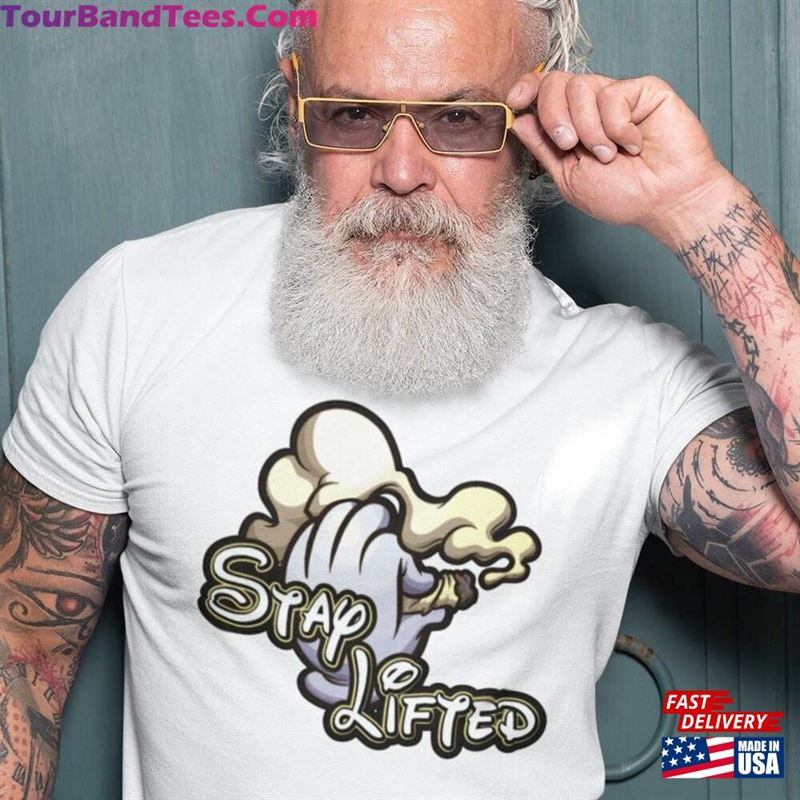 Stay Lifted Stoner T-Shirt Cartoon Smoking Design Unisex Sweatshirt 29Uf152301 – Utopia Fashion