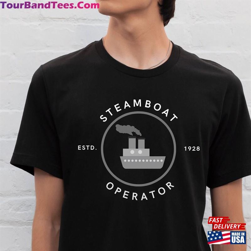 Steamboat Operator T-Shirt Sweatshirt Hoodie 29Uf147166 – Utopia Fashion