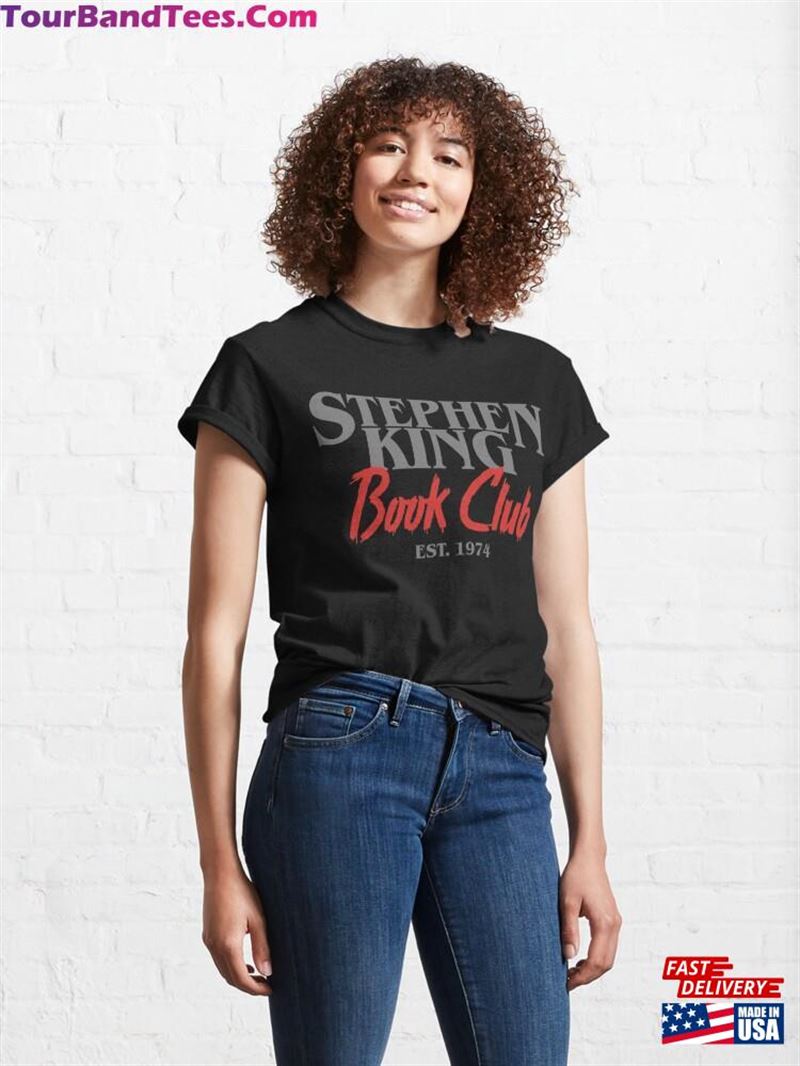 Stephen King Book Club Classic T-Shirt Unisex 29Uf164488 – Utopia Fashion