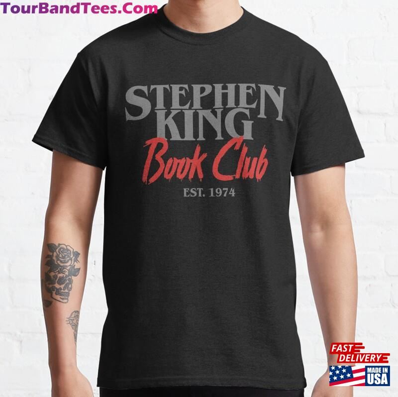 Stephen King Book Club Classic T-Shirt Unisex 29Uf164488 – Utopia Fashion