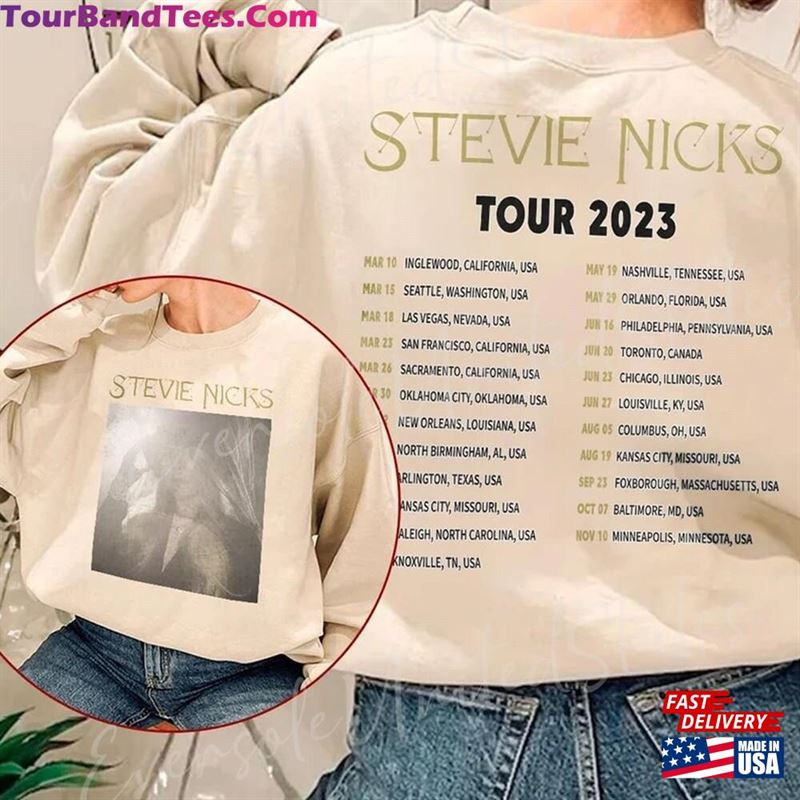 Stevie Nicks Tour Side Sweatshirt Fleetwood Mac Band Shirt Music Trending T-Shirt Unisex Hoodie 29Uf163372 – Utopia Fashion