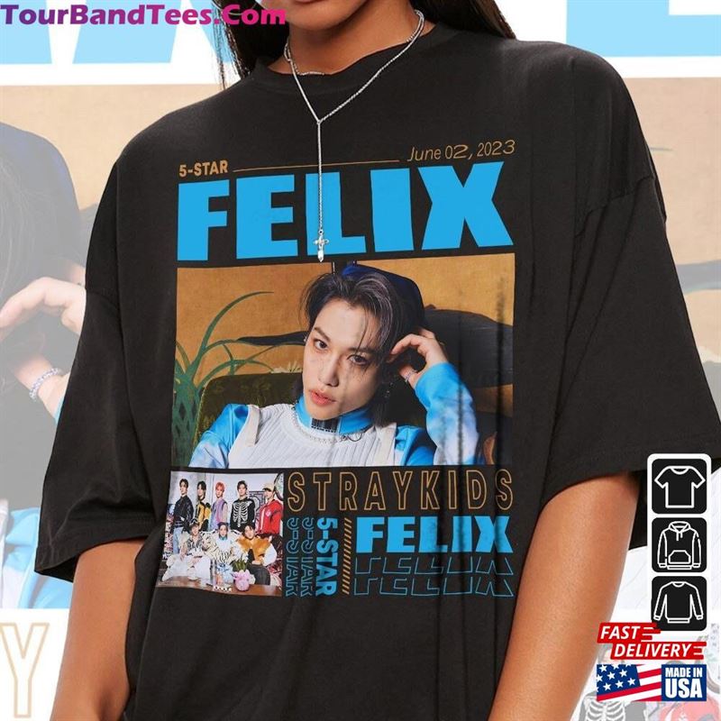 Stray Kids Felix Kpop Shirt Star Album Tee T-Shirt Classic 29Uf163962 – Utopia Fashion