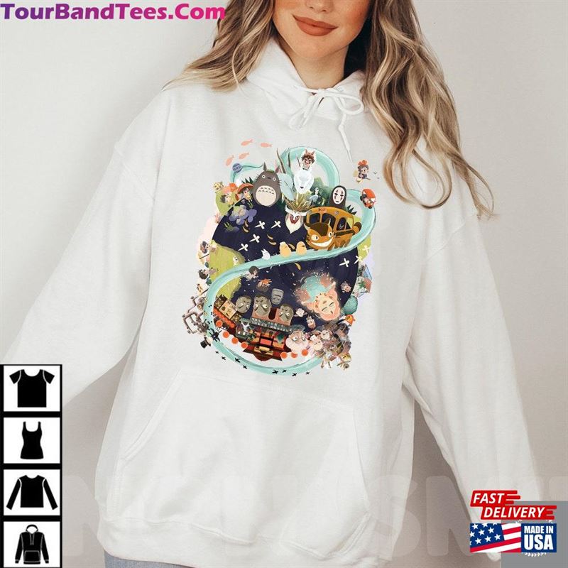 Studio Ghibli Shirt Gift Hayao Miyazaki Sweatshirt Classic 29Uf152098 – Utopia Fashion