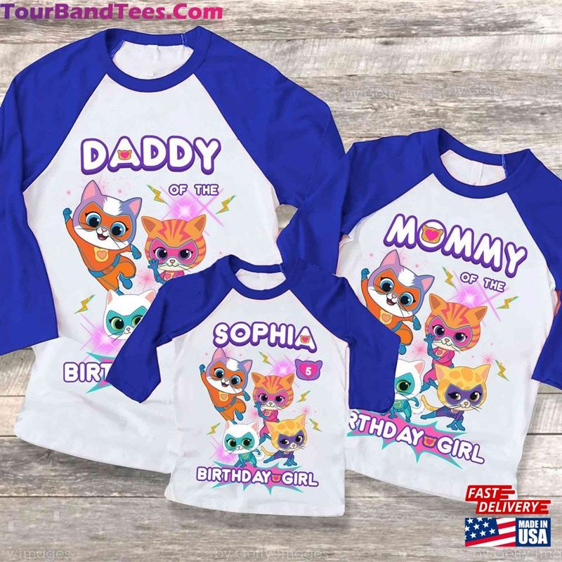 Super Kitties Inspired Birthday T-Shirt Party Theme Personalized Shirt Kids Classic Unisex 29Uf163916 – Utopia Fashion