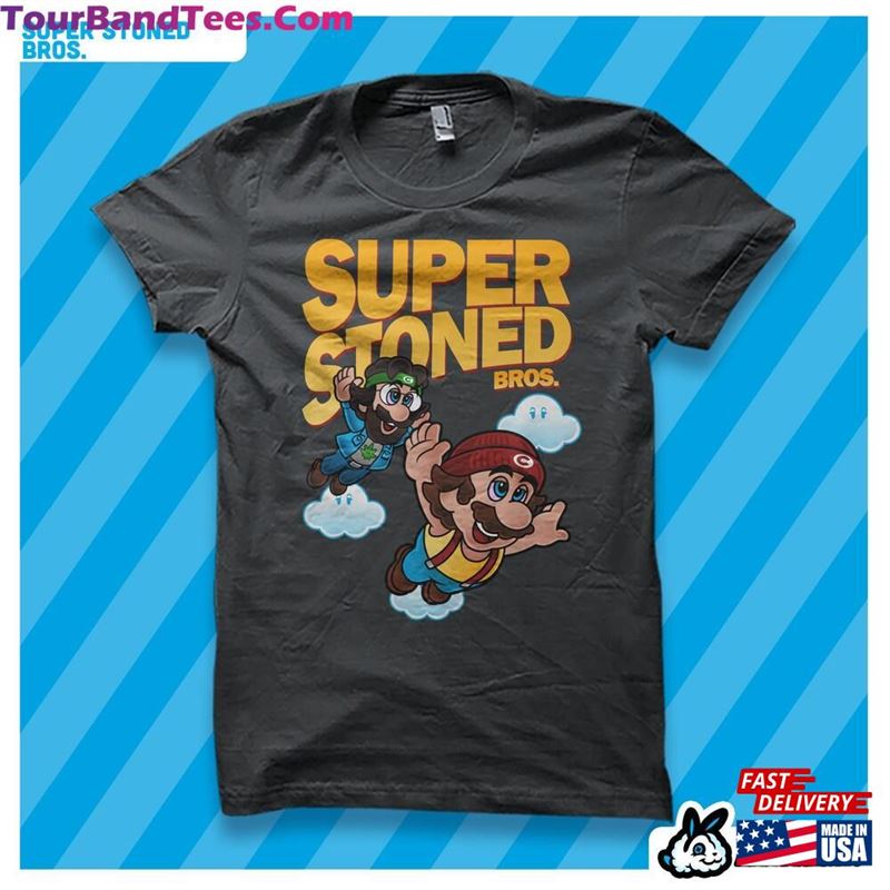 Super Stoned Bros T-Shirt Classic Unisex 29Uf163788 – Utopia Fashion