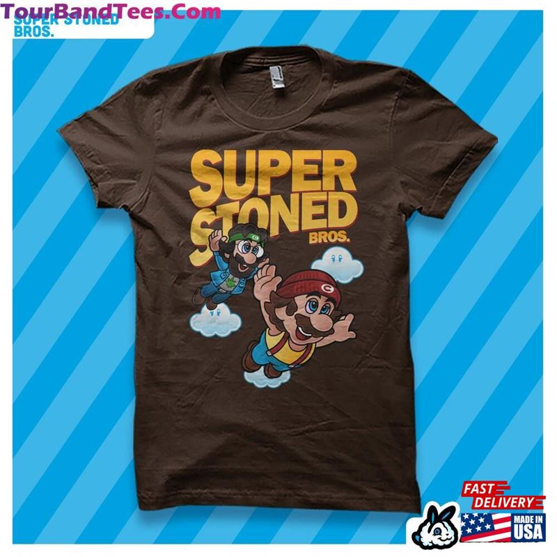 Super Stoned Bros T-Shirt Classic Unisex 29Uf163788 – Utopia Fashion