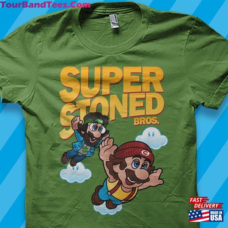 Super Stoned Bros T-Shirt Classic Unisex 29Uf163788 – Utopia Fashion