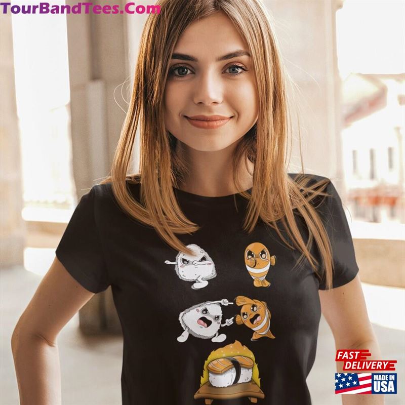 Sushi Fusion Shirt Cute And Funny Japanese Anime Lover Gift T-Shirt Classic 29Uf142348 – Utopia Fashion