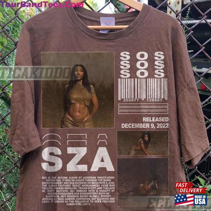 Sza Sos Album Shirt New Aesthetic T-Shirt Music Rnb Singer Rapper Sweatshirt 29Uf164335 – Utopia Fashion