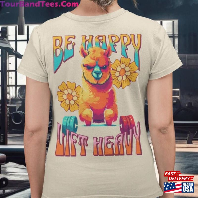 T-Shirt Be Happy Lift Heavy Unisex Sweatshirt 29Uf152203 – Utopia Fashion