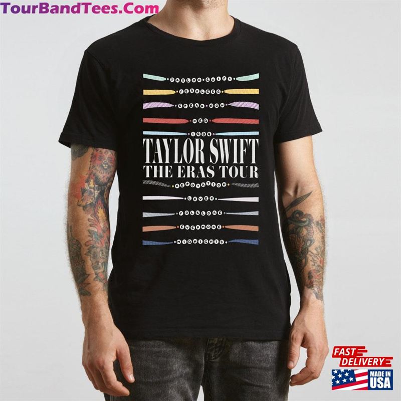 Taylor Comfort Color All Album Shirt The Eras Tour Beaded Bracelets Ts Unisex Sweatshirt 29Uf157533 – Utopia Fashion